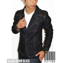 Blazer Denim Black