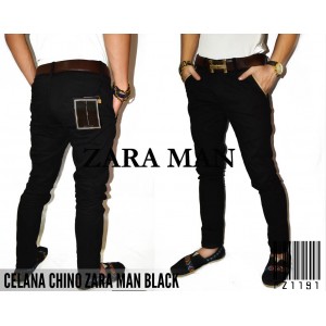 Celana Panjang ZARA MAN Chino Black