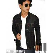 Jacket Denim Black