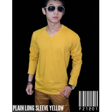 Plain Tee Long Yellow