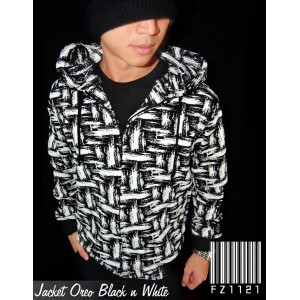 Jacket Oreo Black n White