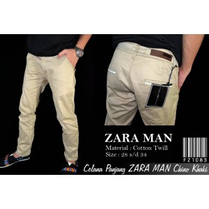 Celana ZARA MAN Chino Khaki
