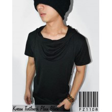 Korean Turtleneck Plain Black