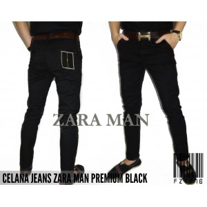Celana Panjang ZARA MAN Jeans Premium Black