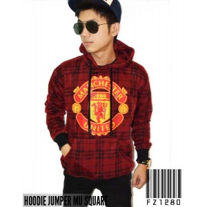 Hoodie Jumper Manchester United Square