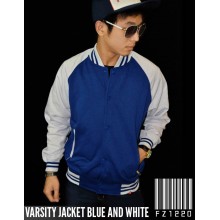 Jacket Varsity Blue and White