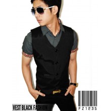 Vest Black Fashion