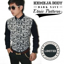 Kemeja Body Etnic Pattern