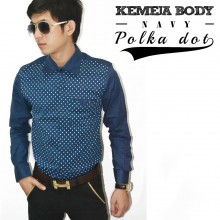 Kemeja Body Polka Dot
