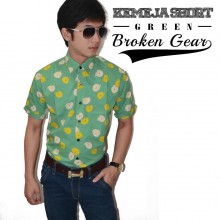 Kemeja Short Broken Gear