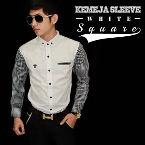 Kemeja Sleeve Square