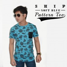 Ship Pattern T-Shirt