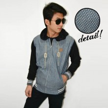 Jacket Soft Jeans Polkadot