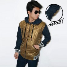 Leather Jacket Gold