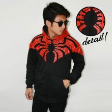 Jacket Webs Spiderman Black