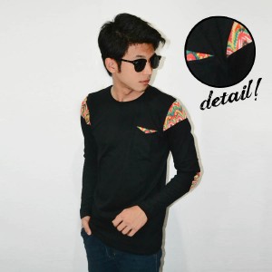 Long Sleeve Arm Patch Tribal Black [BRANDED]