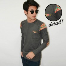 Long Sleeve Arm Patch Tribal Grey[BRANDED]
