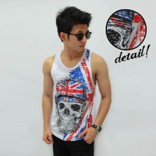 Mens Tank Top Soul American Soldier - Fitness Clothing