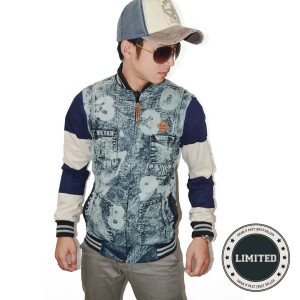 Korean Varsity Denim Blaster Number *Limited Edition