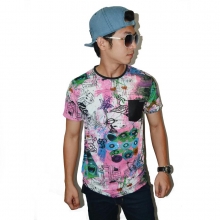 Street Abstract Painting Tee
