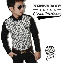 Kemeja Body Gear Pattern