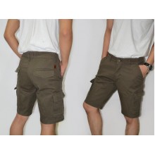 Celana Pendek Cargo Dark Green