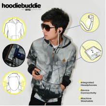 Hoodiebuddie Cloudy with Earphone