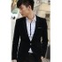 Blazer Fashion Black Velvet