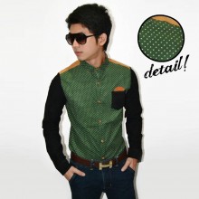 Kemeja Body The Green Polkadot