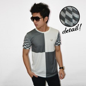 Square Tile Pattern Tee