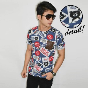 Wild West Bear Blue