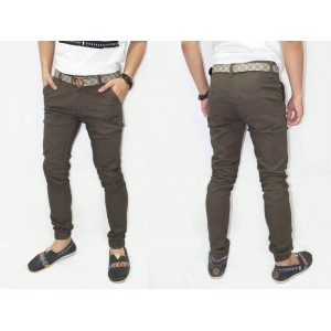 Joggers Pants Chino Dark Green