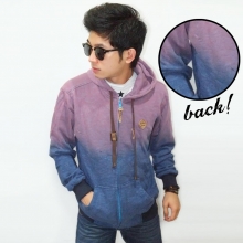 Jacket Purple Blue Ombre