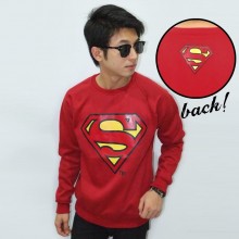 Sweater Superman Maroon - Superheroes