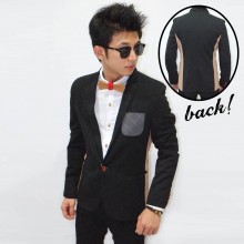 Blazer Pocket Cappuccino Side