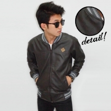 Varsity Leather Retro Brown