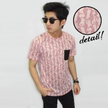Seahorse Pattern Tee