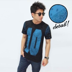 Batik Ten Print Black