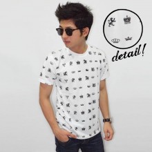 Heraldry Symbol Pattern Tee