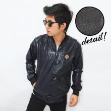 Varsity Leather Shiny