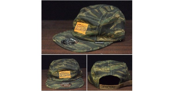 5 Panel Caps Official Camouflage Army
