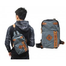 Shoulder Bag Ozuko Basic Square Blue