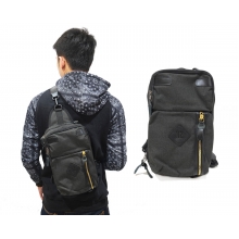 Shoulder Bag Ozuko Basic Square Grey