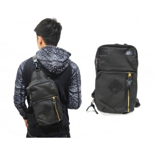 Shoulder Bag Ozuko Basic Square Grey