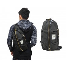 Shoulder Bag Ozuko Line Zipper Grey