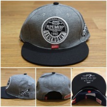 Topi Snapback Legandary Grey