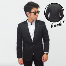 Mens Blazer One Side Shinny List