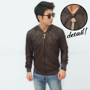 Varsity Leather Dark Brown