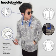 Hoodiebuddie Tribal Ethnic Frame With Earphone