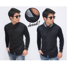 Shanghai Hooded Shirt Black